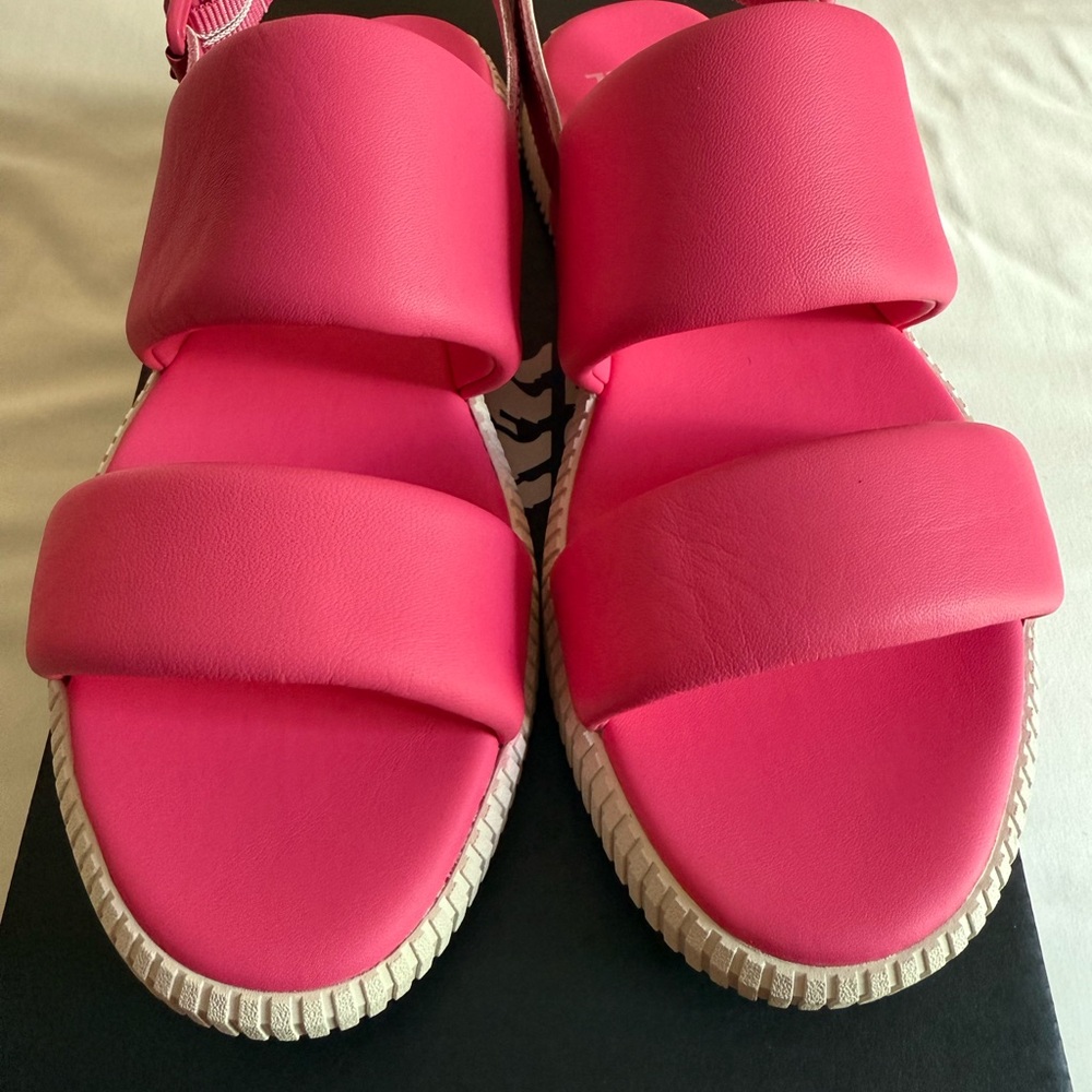 Sorel Pink Sandals with Espadrille Sole
